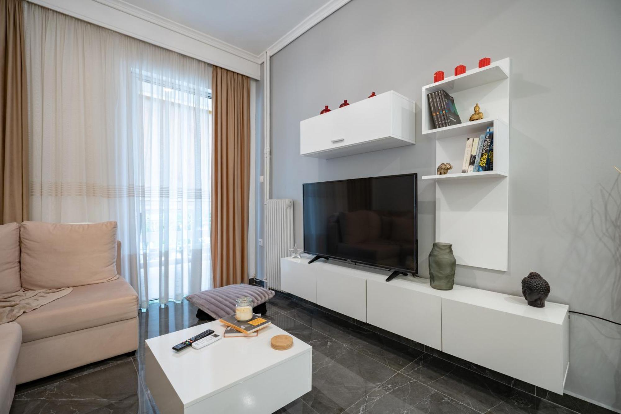 Neo Irakleio Train St. 1 Bedrm 4 Pers. Apartment Athens Ngoại thất bức ảnh