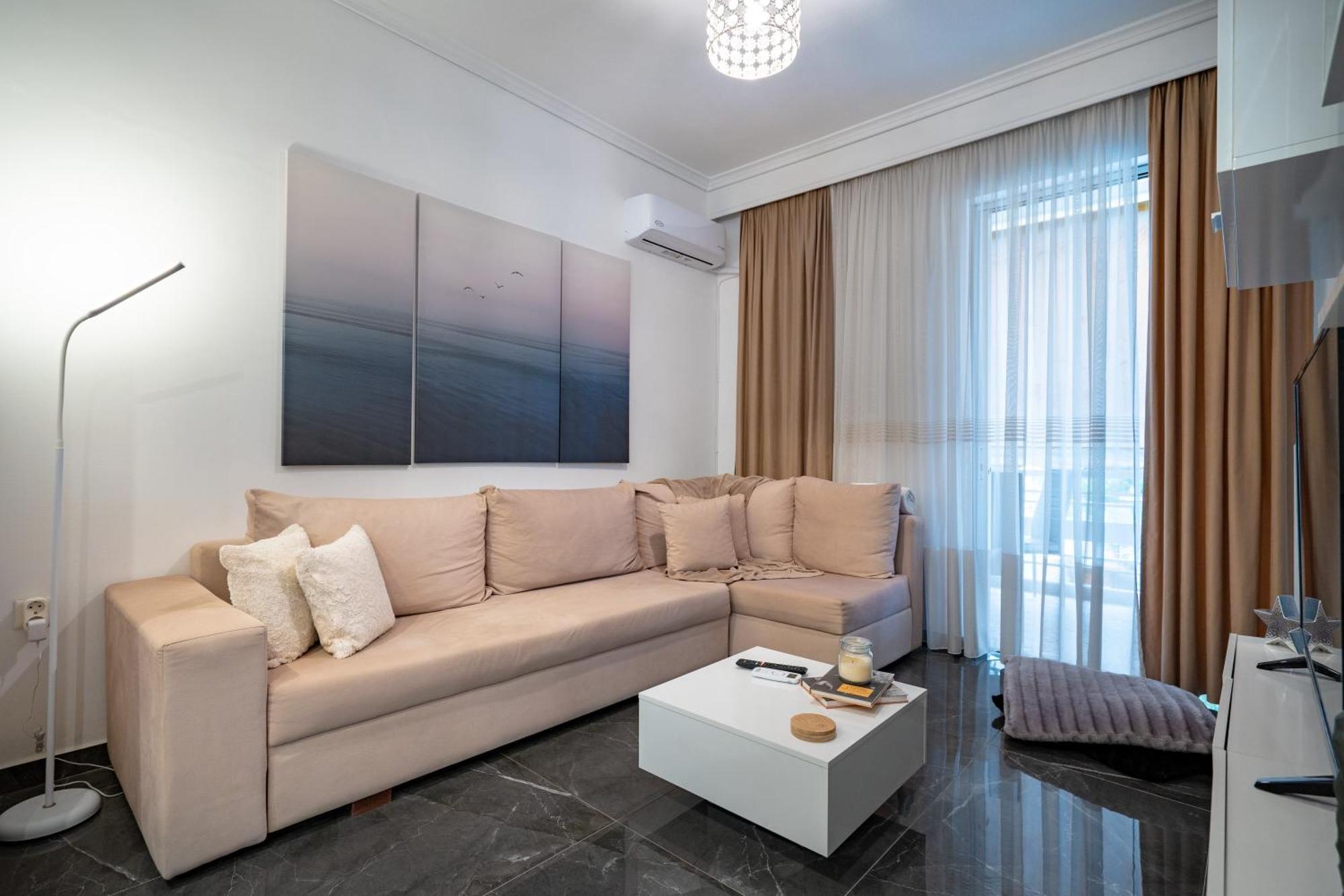 Neo Irakleio Train St. 1 Bedrm 4 Pers. Apartment Athens Ngoại thất bức ảnh