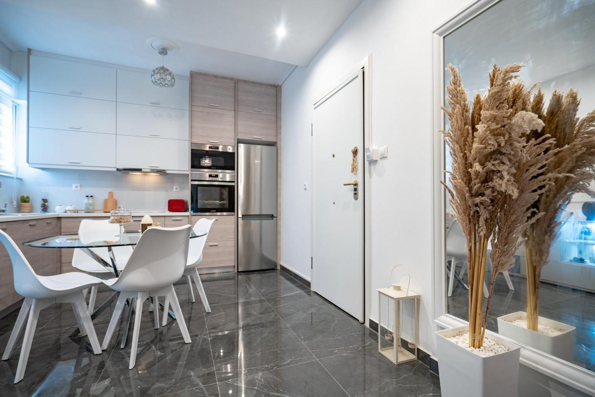 Neo Irakleio Train St. 1 Bedrm 4 Pers. Apartment Athens Ngoại thất bức ảnh