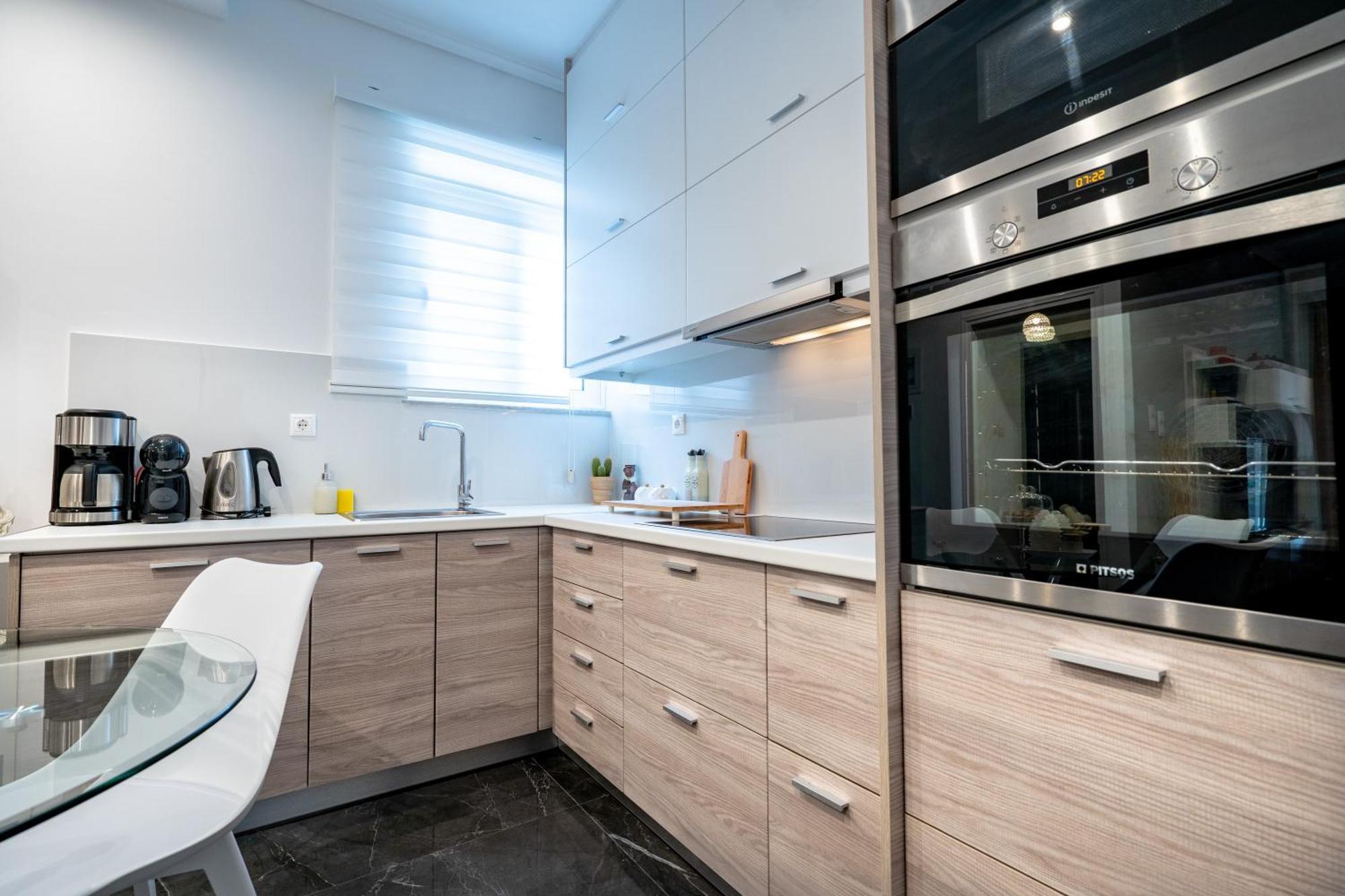 Neo Irakleio Train St. 1 Bedrm 4 Pers. Apartment Athens Ngoại thất bức ảnh